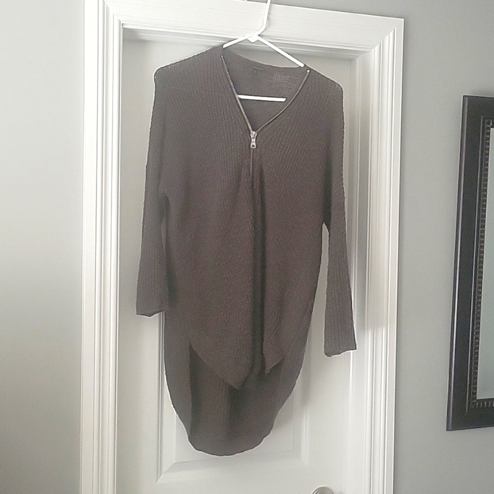 Express knitt olive green sweater. Size S